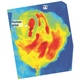 Human footprint shown inside a mammoth track (T1).